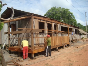 Reforma Barracão Comunitário em Jamaraquá